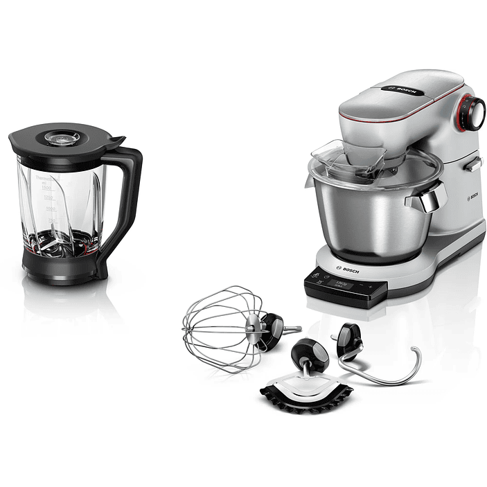 Serie 8 Robot de cocina con báscula OptiMUM 1600 W Plata/Negro 1