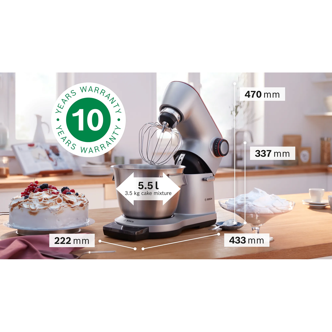 Serie 8 Robot de cocina con báscula OptiMUM 1600 W Plata/Negro 6