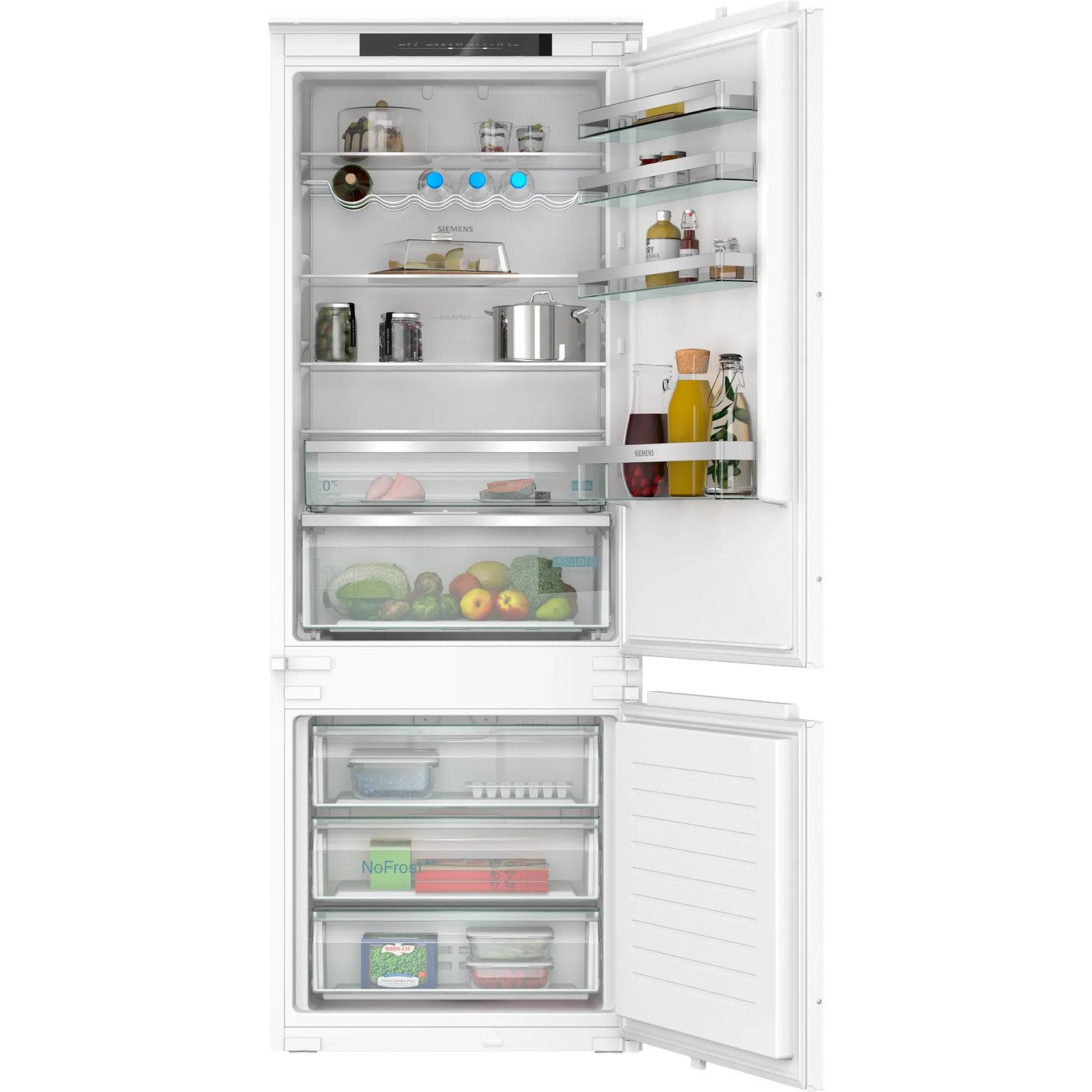 iQ300 Frigorífico combi integrable 193.5 x 69.1 cm Puerta deslizante 1