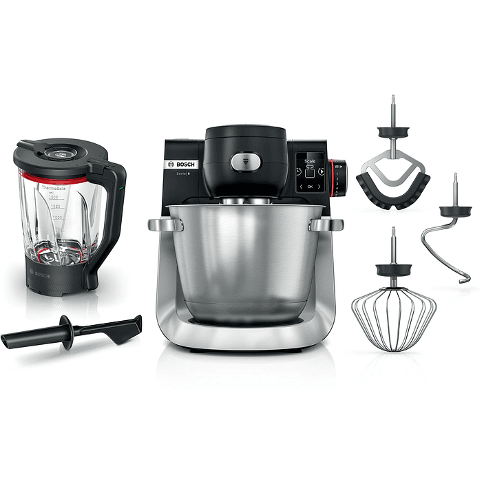 Serie 6 Robot de cocina con báscula 1600 W Negro/I 1