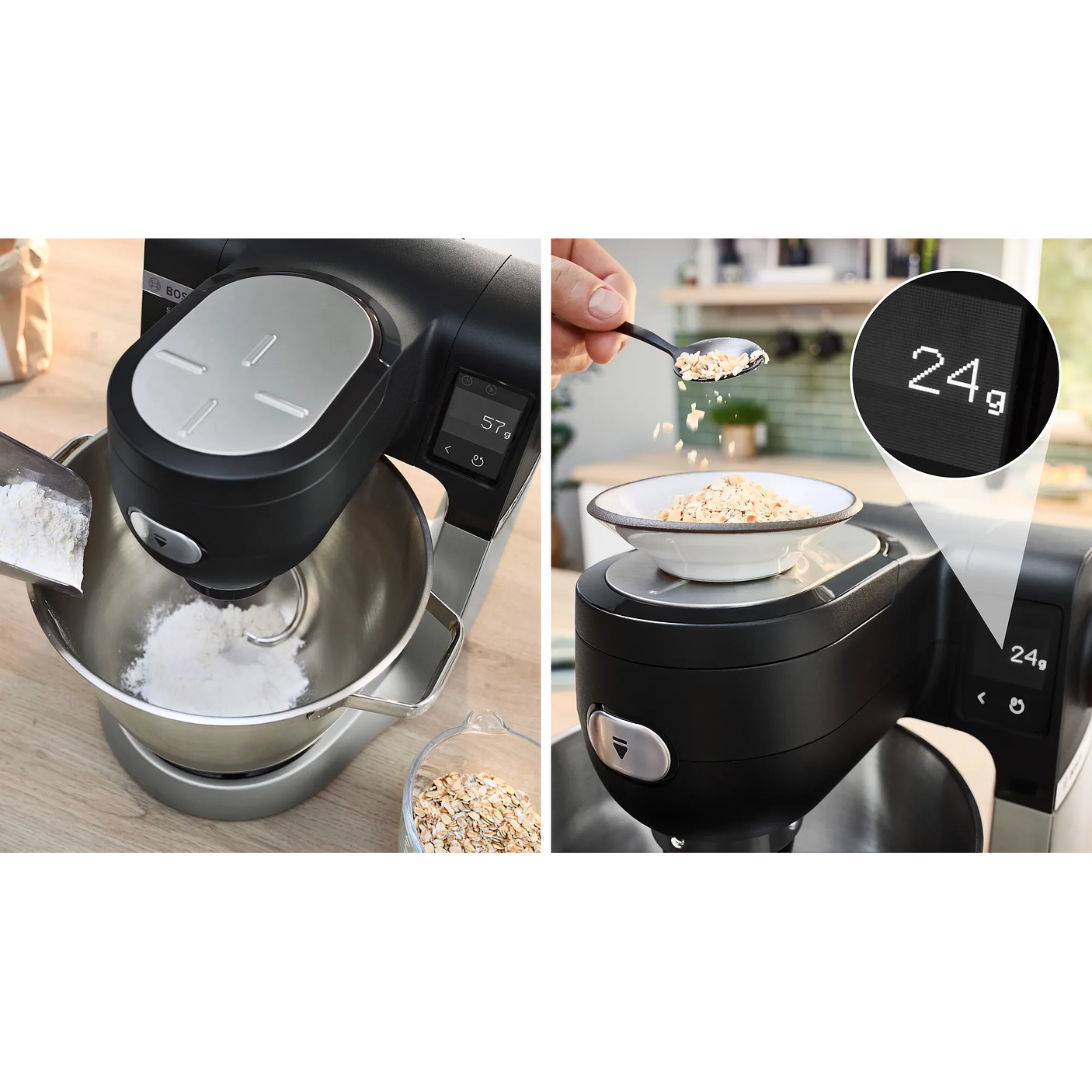 Serie 6 Robot de cocina con báscula 1600 W Negro/I 2