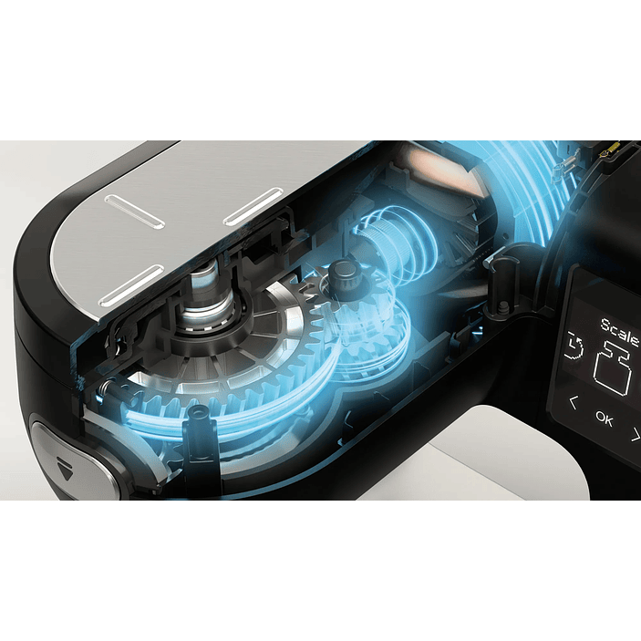 Serie 6 Robot de cocina con báscula 1600 W Negro/I 8