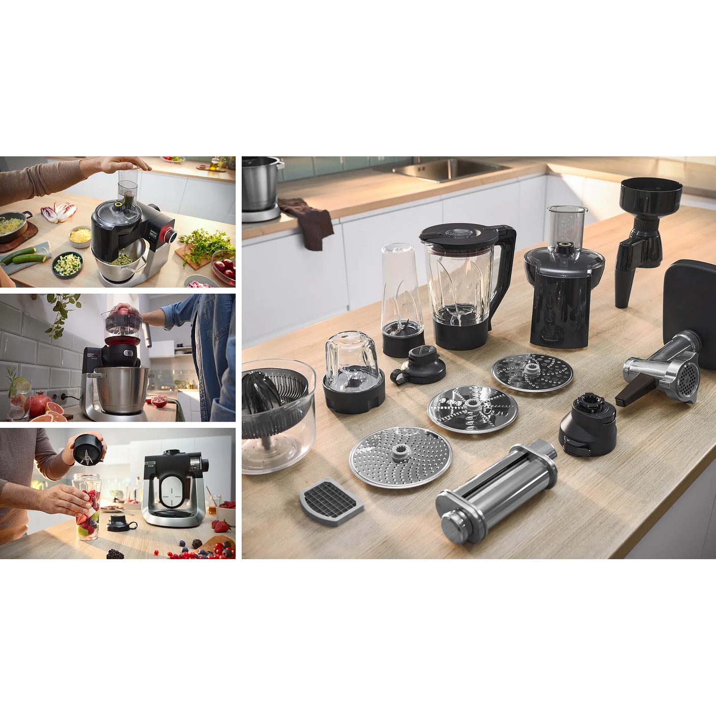 Serie 6 Robot de cocina con báscula 1600 W Negro/I 13