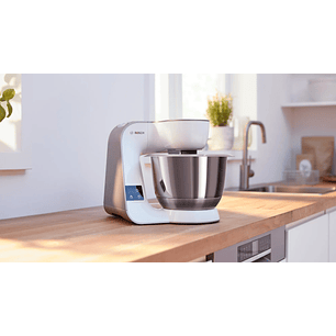 Serie 4 Robot de cocina con báscula MUM 5 1000 W Blanco