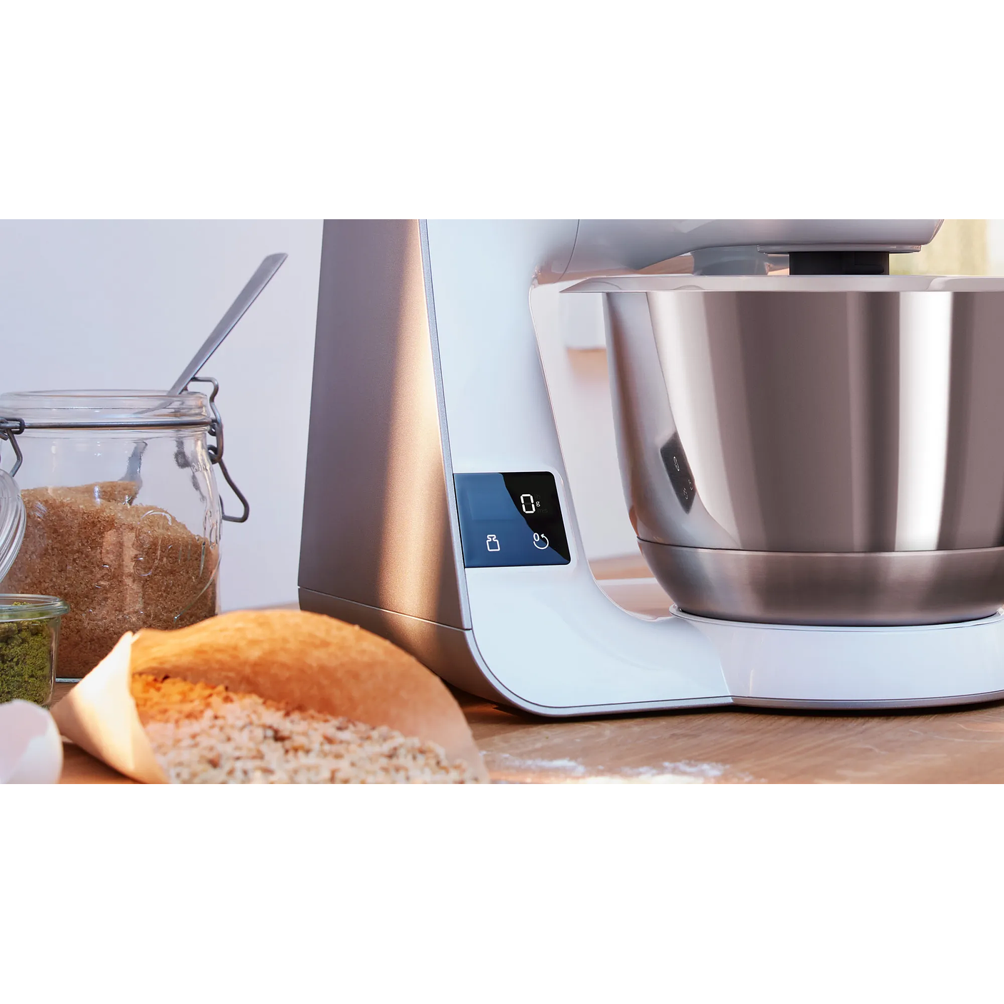 Serie 4 Robot de cocina con báscula MUM 5 1000 W Blanco 3