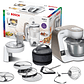 Serie 4 Robot de cocina con báscula MUM 5 1000 W Blanco - Miniatura 4