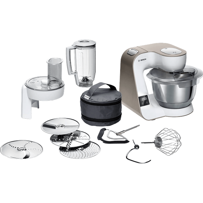 Serie 4 Robot de cocina con báscula MUM 5 1000 W Blanco 1