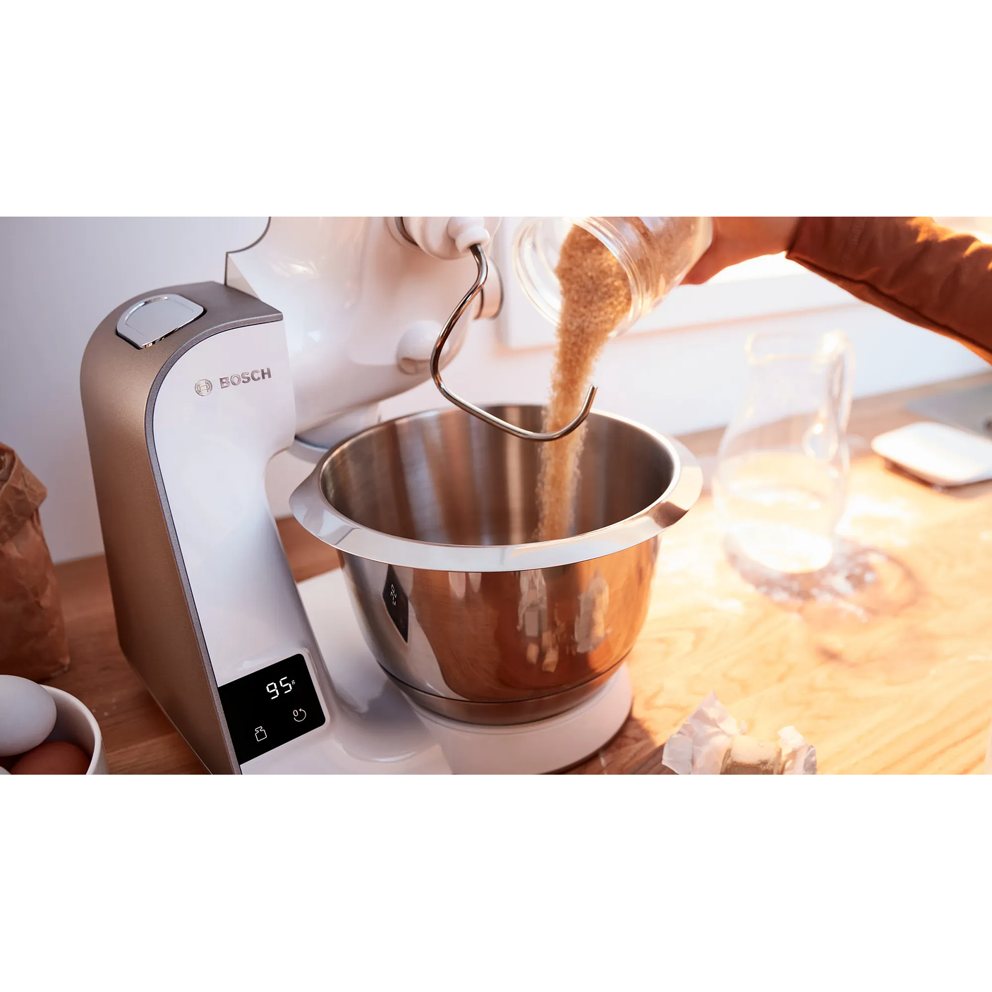 Serie 4 Robot de cocina con báscula MUM 5 1000 W Blanco 5