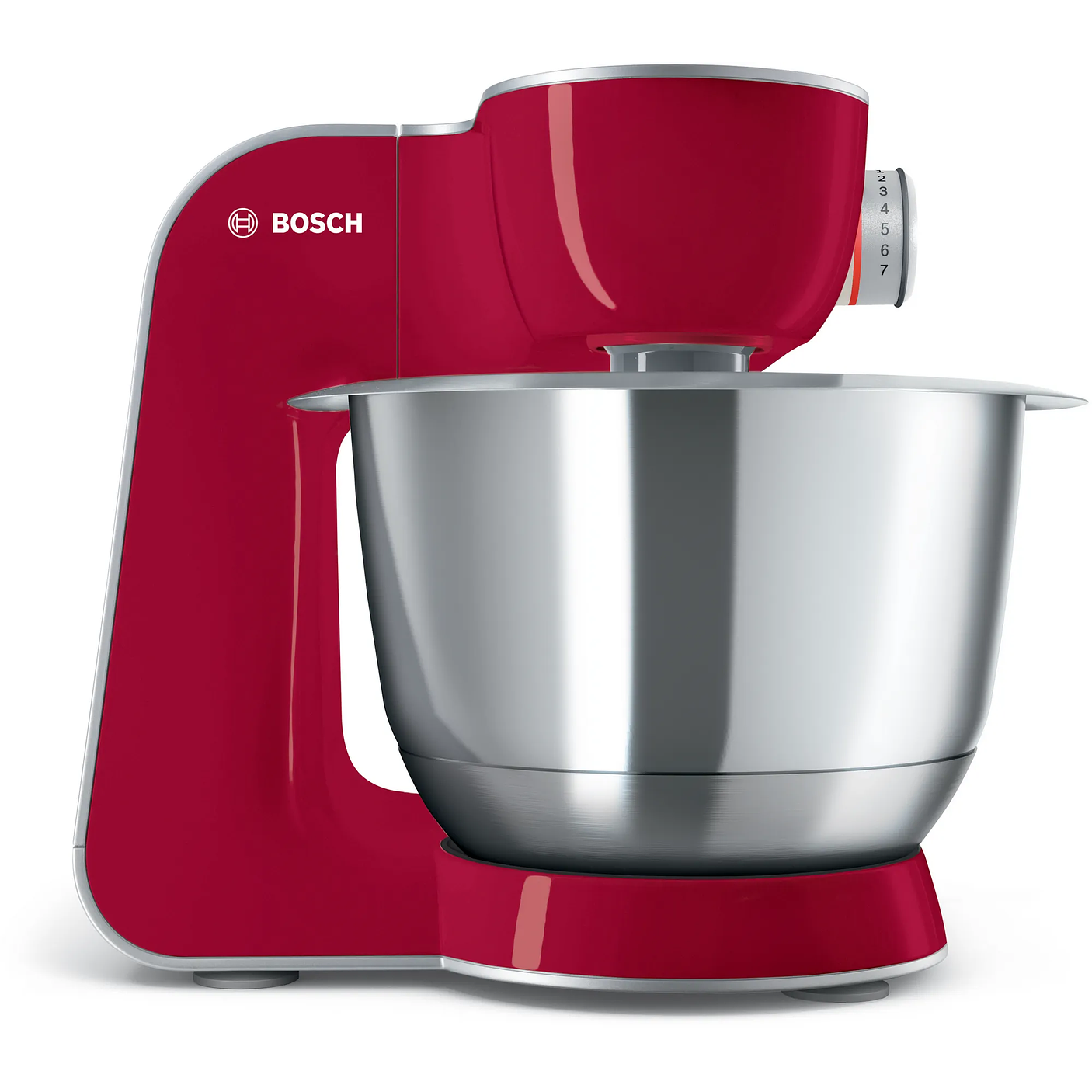 Serie 4 Robot de cocina MUM 5 1000 W Rojo y Plateado 2