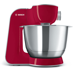 Serie 4 Robot de cocina MUM 5 1000 W Rojo y Plateado