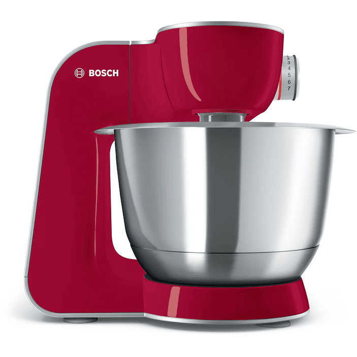 Serie 4 Robot de cocina MUM 5 1000 W Rojo y Plateado 2