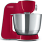 Serie 4 Robot de cocina MUM 5 1000 W Rojo y Plateado - Miniatura 2
