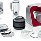 Serie 4 Robot de cocina MUM 5 1000 W Rojo y Plateado - Miniatura 1