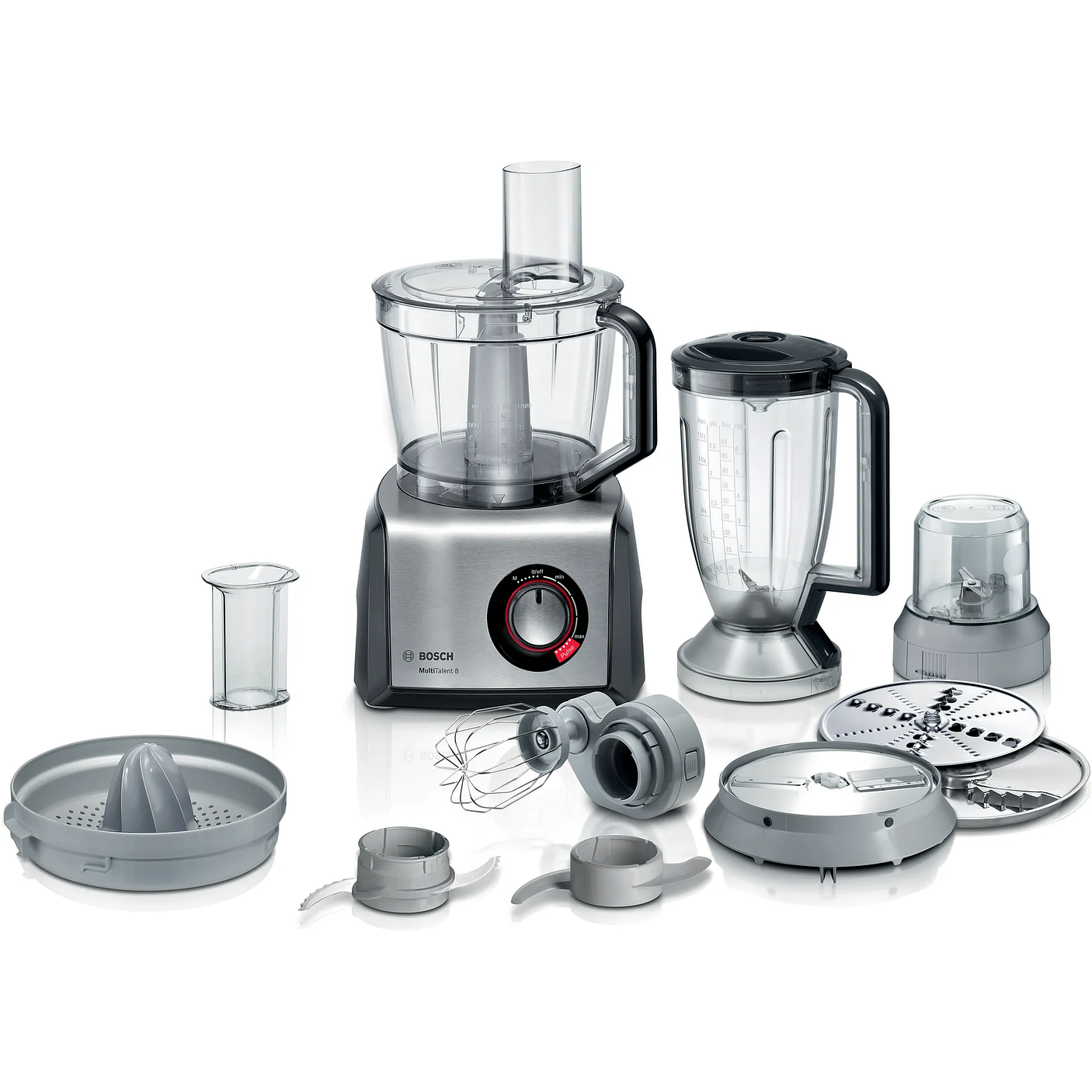 Procesador de alimentos MultiTalent 8 1250 W Negro / Acero inoxidable 1