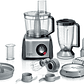 Procesador de alimentos MultiTalent 8 1250 W Negro / Acero inoxidable - Miniatura 1