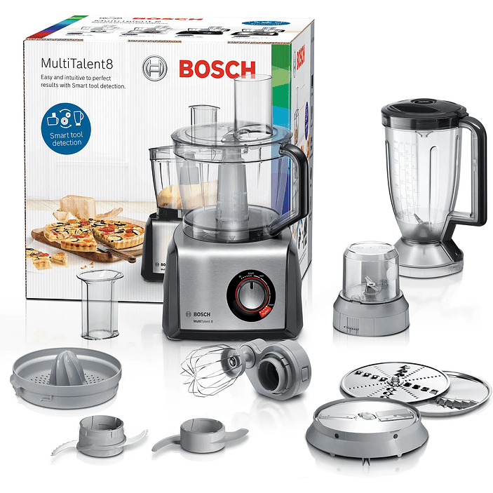 Procesador de alimentos MultiTalent 8 1250 W Negro / Acero inoxidable 4