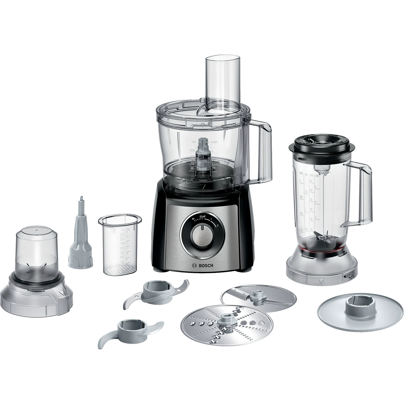 Procesador de alimentos MultiTalent 3 Plus 900 W Negro/Acero inoxidable 1