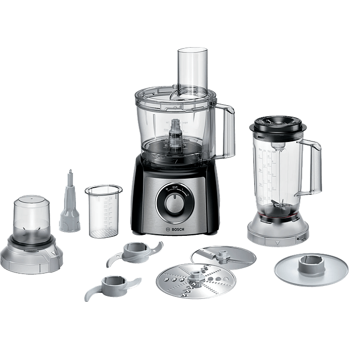 Procesador de alimentos MultiTalent 3 Plus 900 W Negro/Acero inoxidable 1