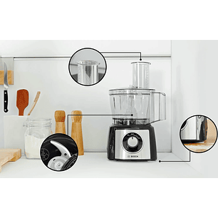 Procesador de alimentos MultiTalent 3 Plus 900 W Negro/Acero inoxidable