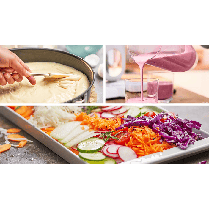 Procesador de alimentos MultiTalent 3 Plus 900 W Negro/Acero inoxidable 9