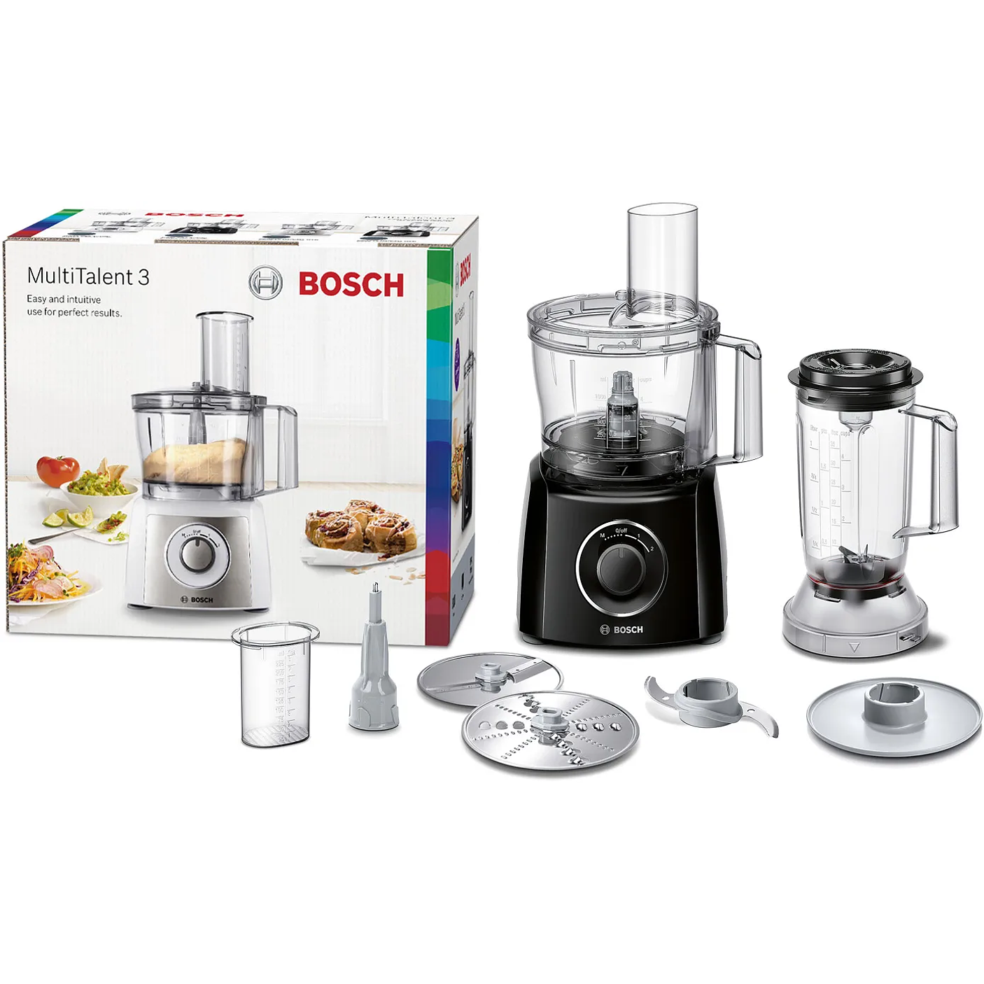 Procesador de alimentos MultiTalent 3 800 W Negro 3