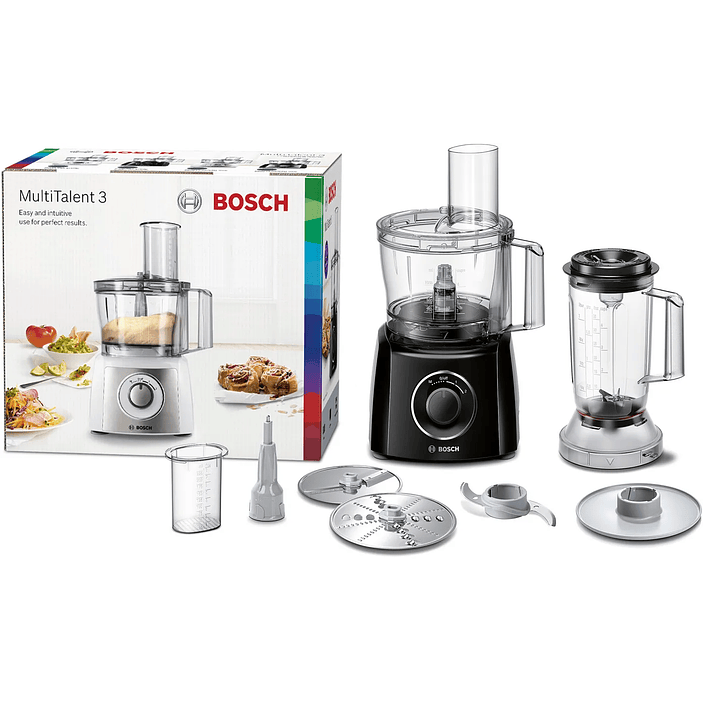 Procesador de alimentos MultiTalent 3 800 W Negro 3