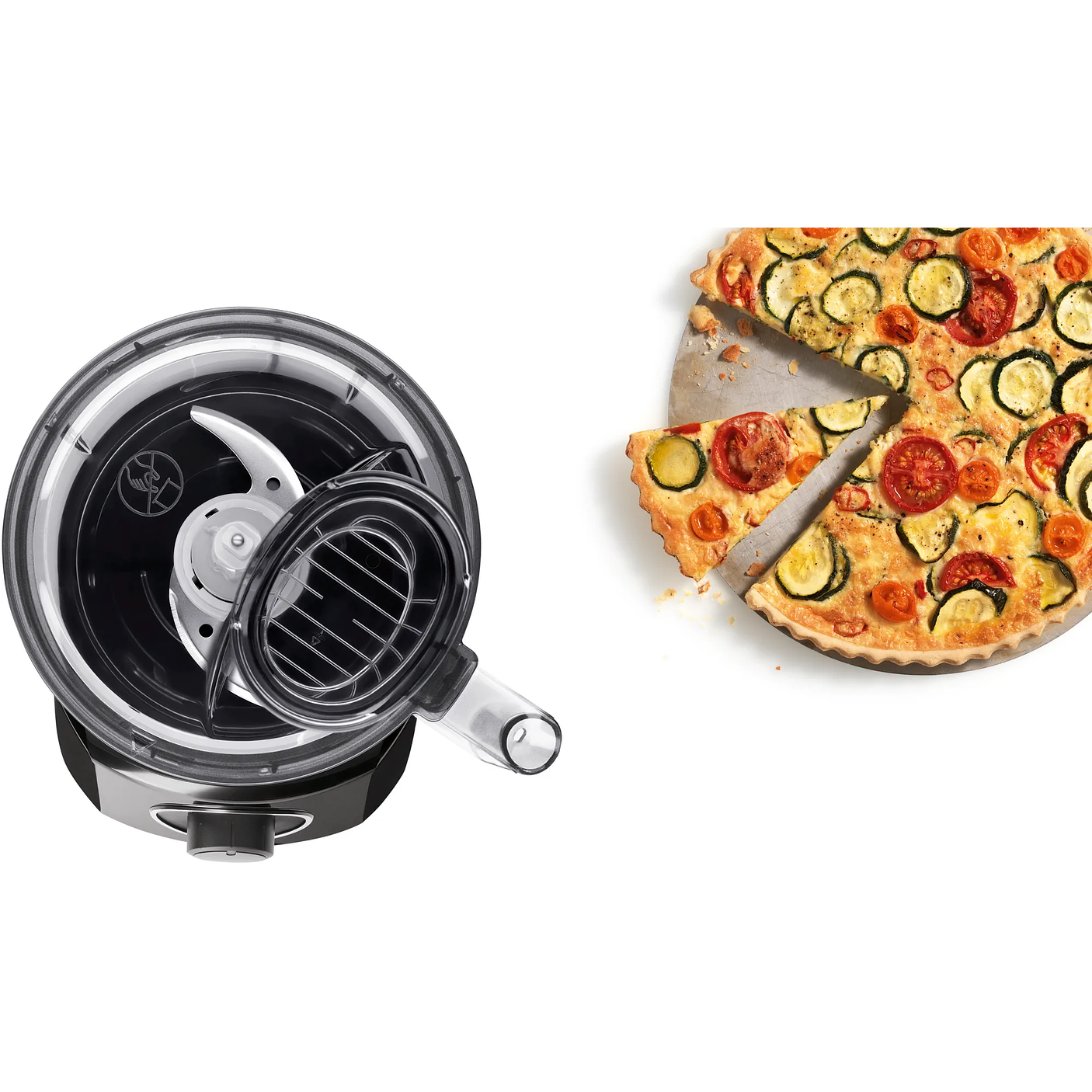 Procesador de alimentos MultiTalent 3 800 W Negro 16