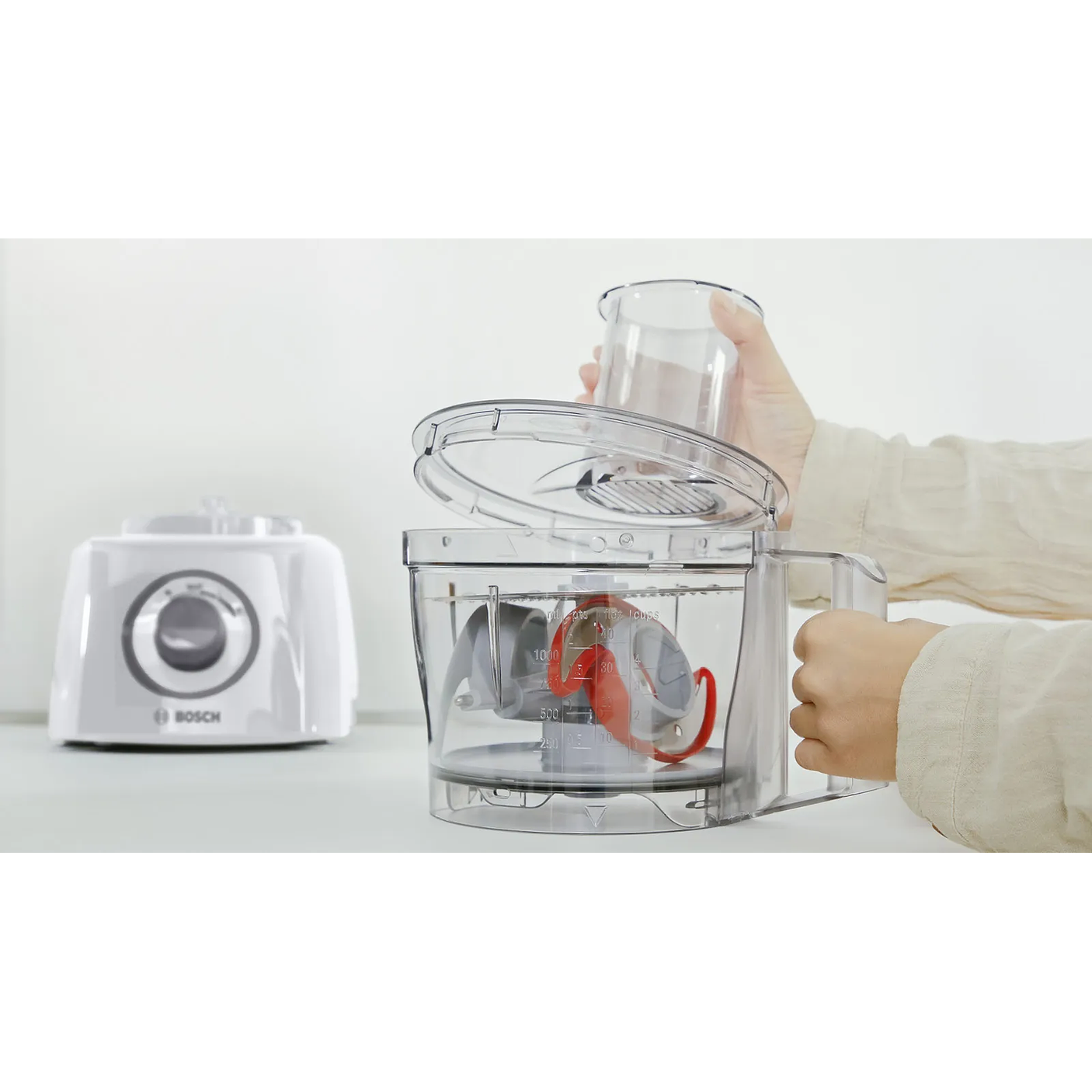 Procesador de alimentos MultiTalent 3 800 W Blanco 7