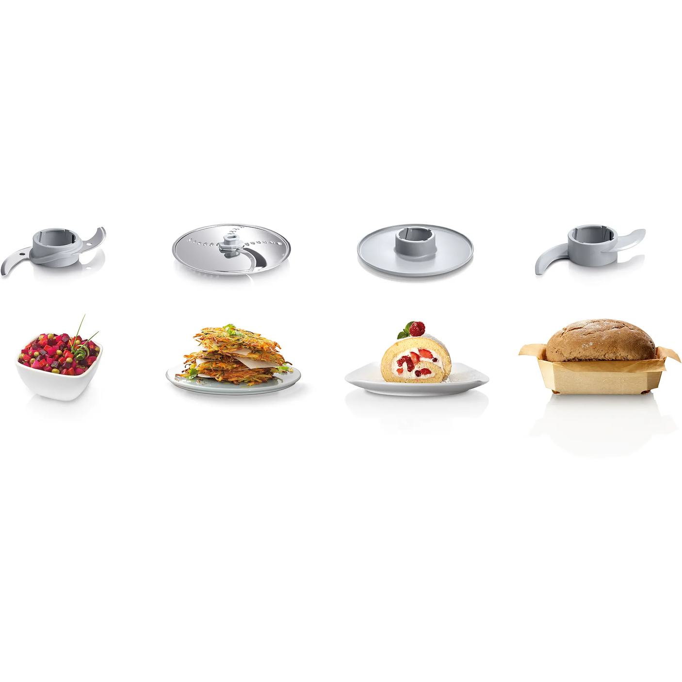 Procesador de alimentos MultiTalent 3 800 W Blanco 19