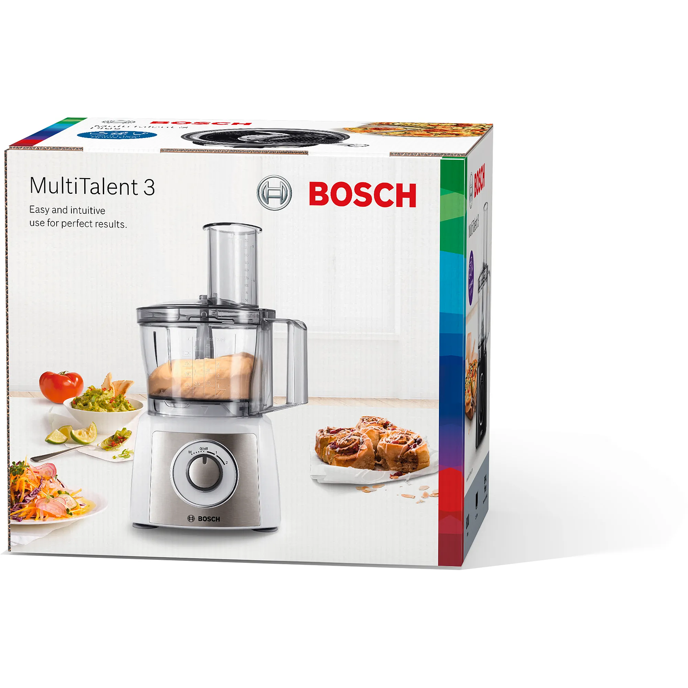 Procesador de alimentos MultiTalent 3 800 W Blanco 20