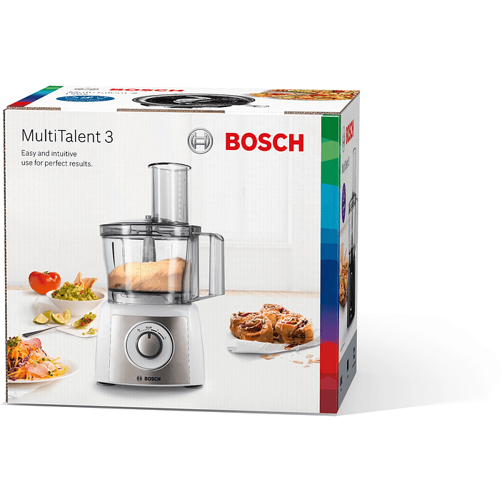 Procesador de alimentos MultiTalent 3 800 W Blanco 20