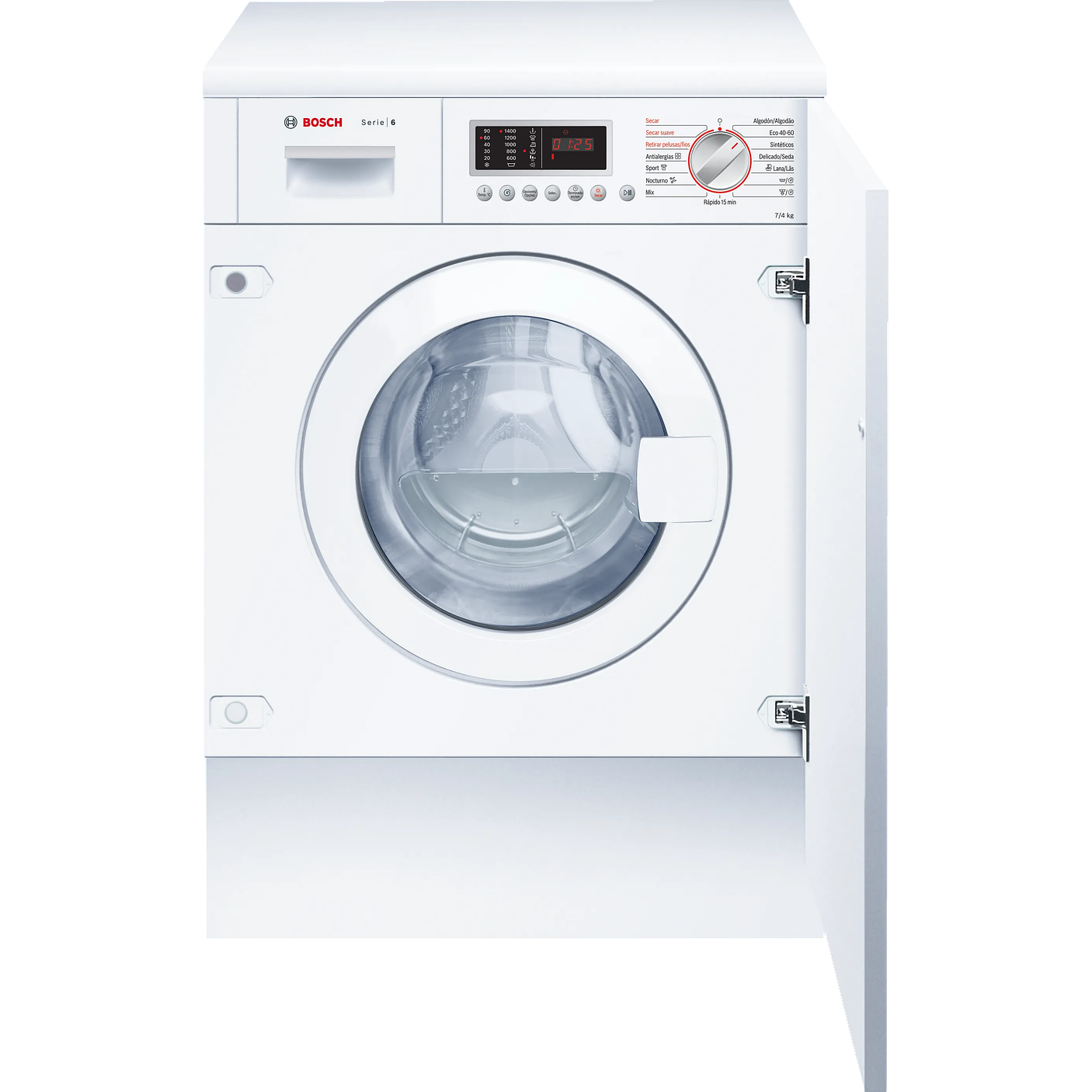 Serie 6 Lavadora-secadora 7/4 kg 1
