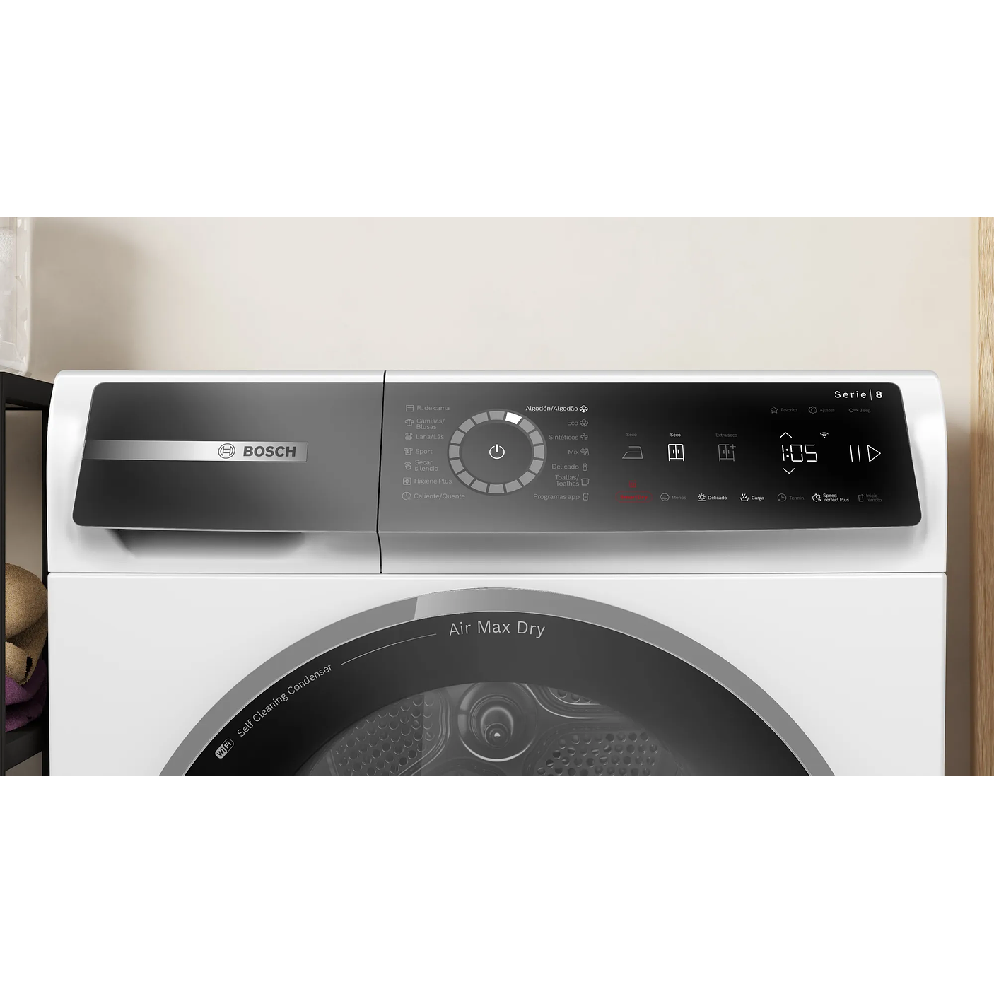Serie 8 Secadora con bomba de calor 9 kg 2