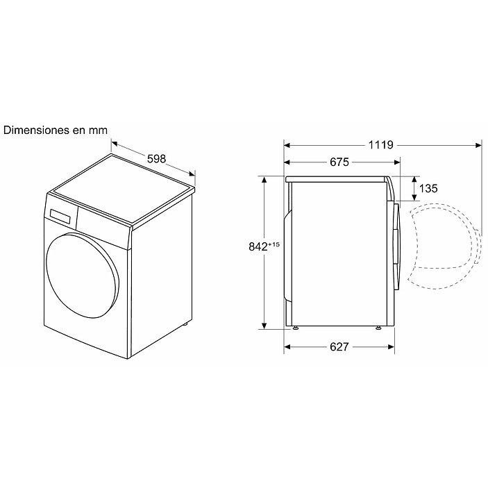 Serie 8 Secadora con bomba de calor 9 kg 3