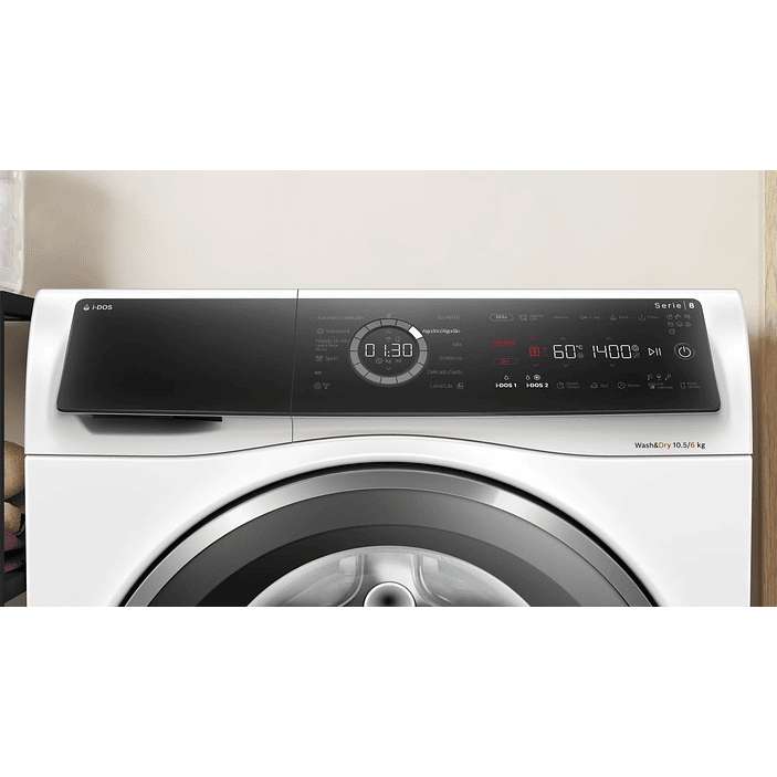 Serie 8 Lavadora-secadora 10.5/6 kg máx. 1400 rpm 2