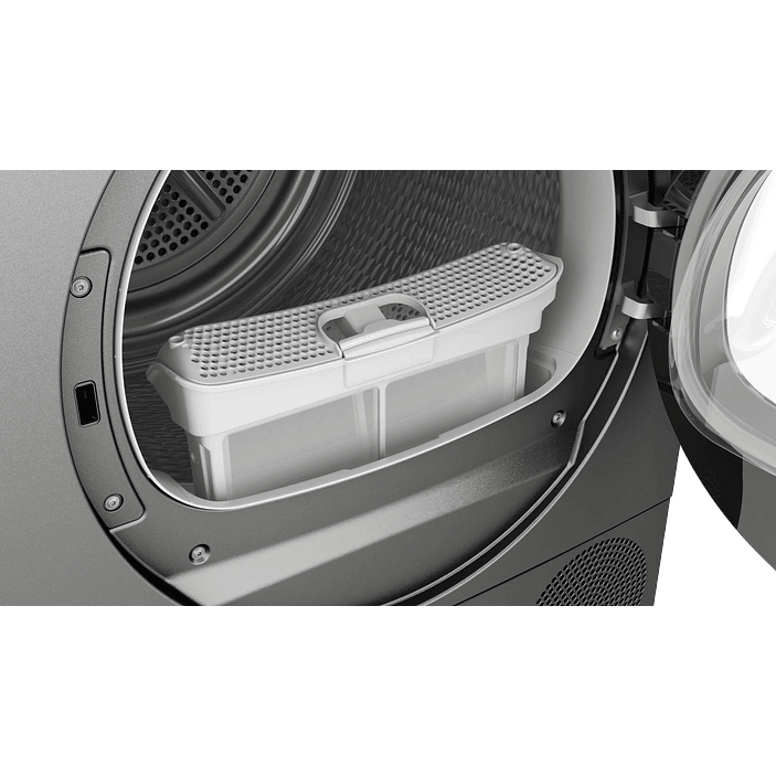 Serie 6 Secadora con bomba de calor 9 kg Gris-hierro fundido 9