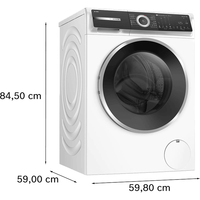 Serie 6 Lavadora de carga frontal 9 kg máx. 1400 rpm 4