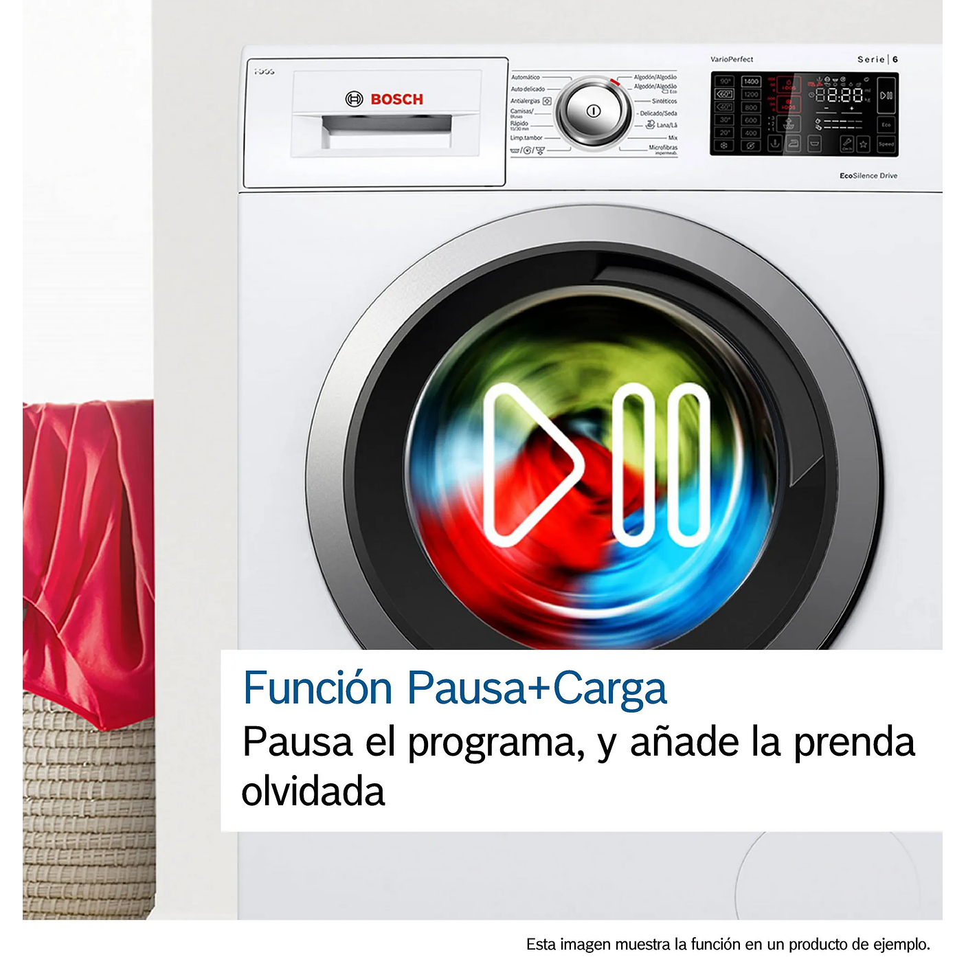 Serie 6 Lavadora de carga frontal 9 kg máx. 1400 rpm 7