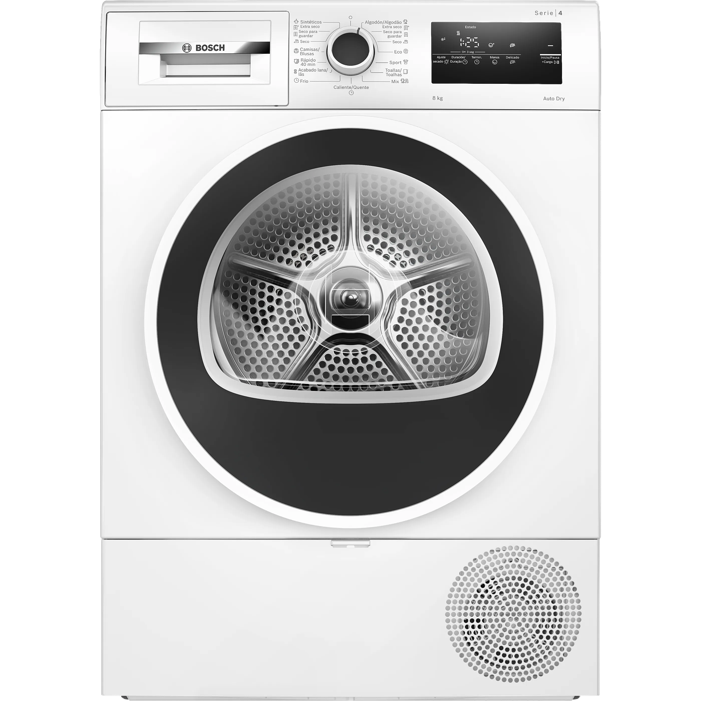 Serie 4 Secadora con bomba de calor 8 kg 1