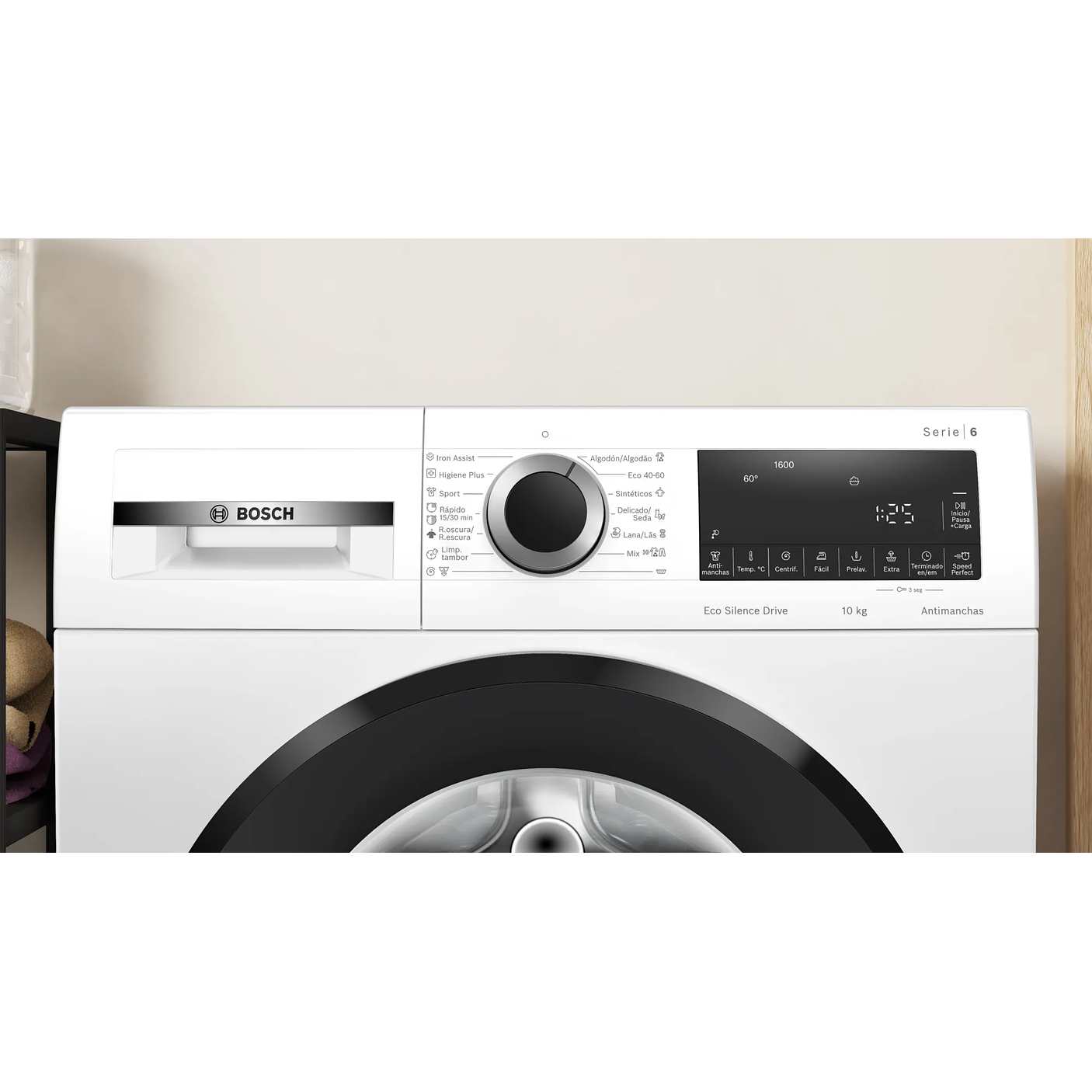 Serie 6 Lavadora de carga frontal 10 kg máx. 1600 rpm 2