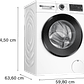 Serie 6 Lavadora de carga frontal 10 kg máx. 1600 rpm - Miniatura 10