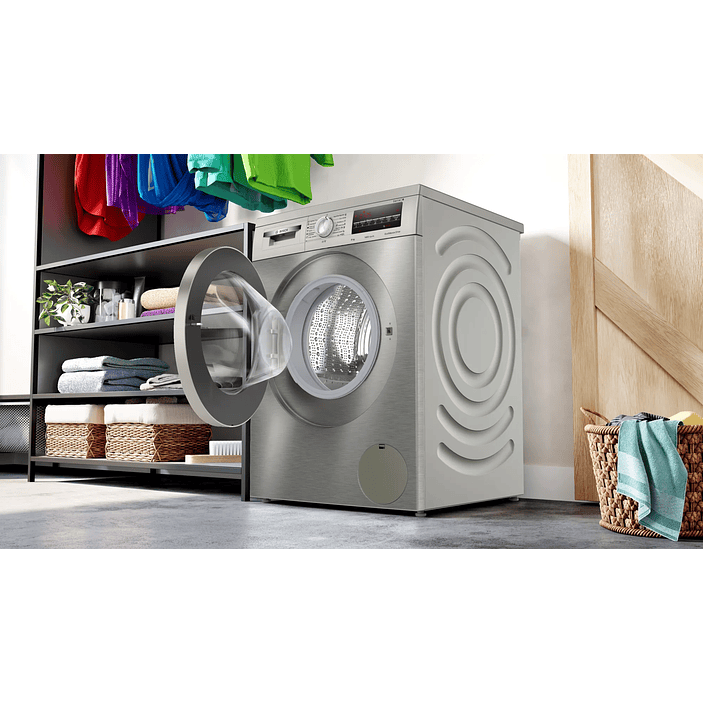 Serie 6 Lavadora de carga frontal 8 kg máx. 1400 rpm Inox 3