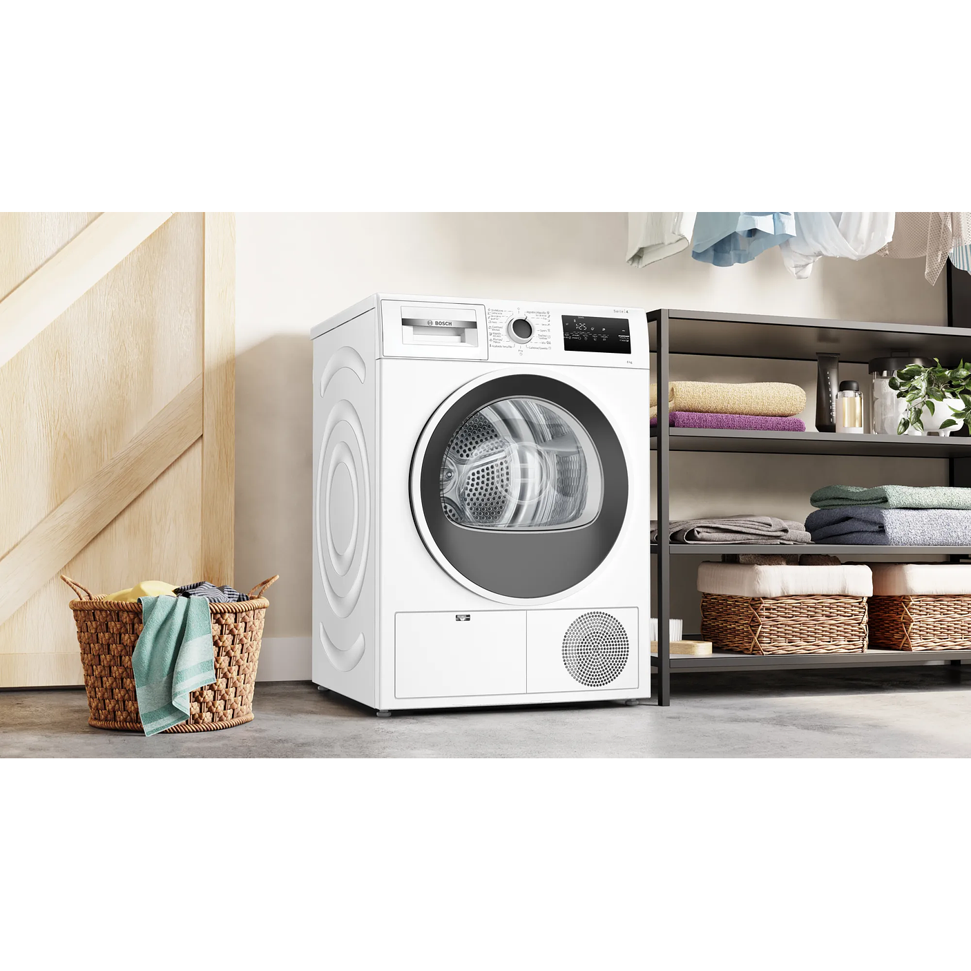 Serie 4 Secadora con bomba de calor 8 kg 6