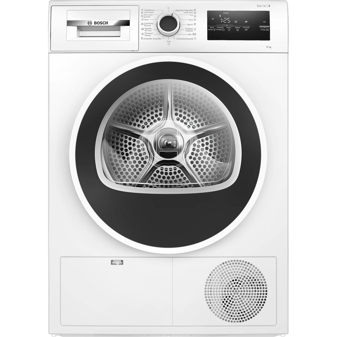 Serie 4 Secadora con bomba de calor 8 kg 1