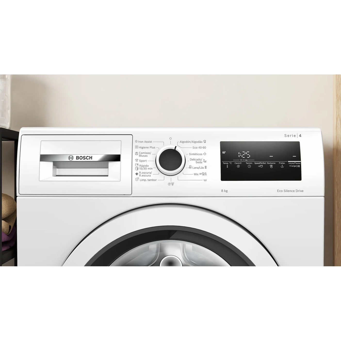 Serie 4 Lavadora de carga frontal 8 kg máx. 1200 rpm 2