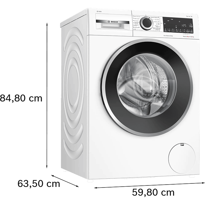 Serie 6 Lavadora-secadora 10.5/6 kg máx. 1400 rpm 11