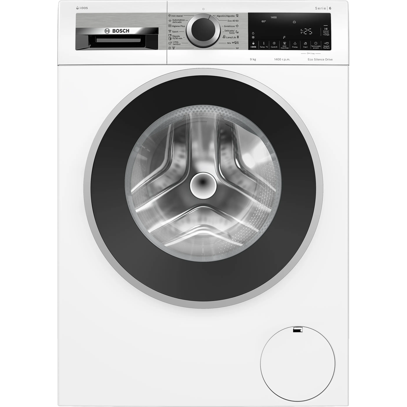 Serie 6 Lavadora de carga frontal 9 kg máx. 1400 rpm 1