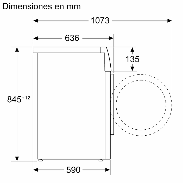 Serie 6 Lavadora de carga frontal 9 kg máx. 1400 rpm 9