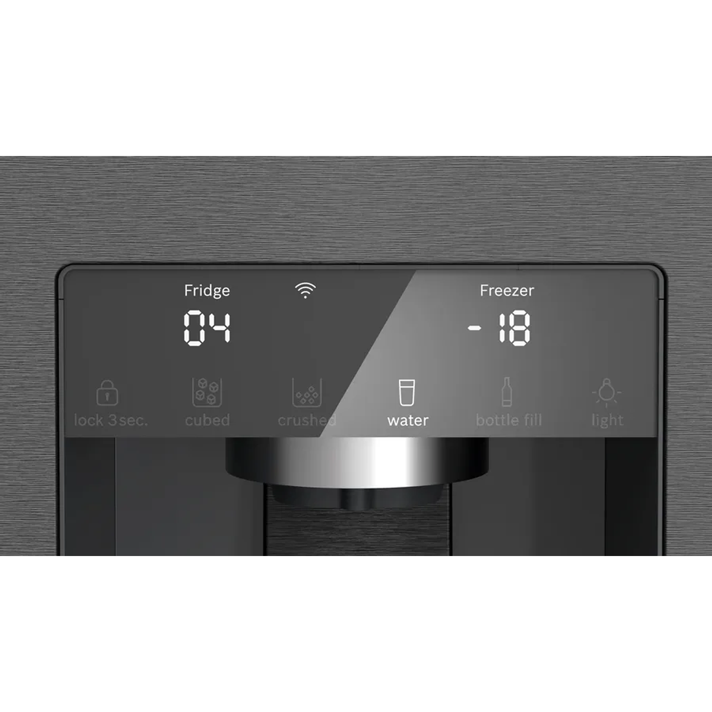 Serie 6 Multipuerta 183 x 90.5 cm Acero negro antihuellas, Total NoFrost 4