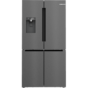 Serie 6 Multipuerta 183 x 90.5 cm Acero negro antihuellas, Total NoFrost